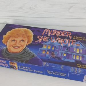 Murder She Wrote Board Game 1985 Strategy Warren